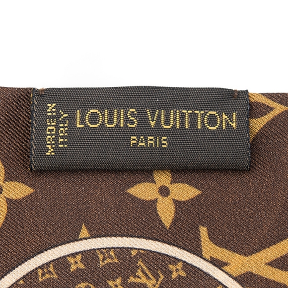 *LOUIS VUITTON* SILK MONOGRAM TRUNKS BANDEAU - Picture 8 of 12